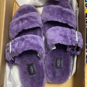 Purple Fuzz Yeah! UGG sandals